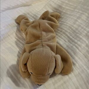 TY Beanie Baby “Fetch” yellow lab